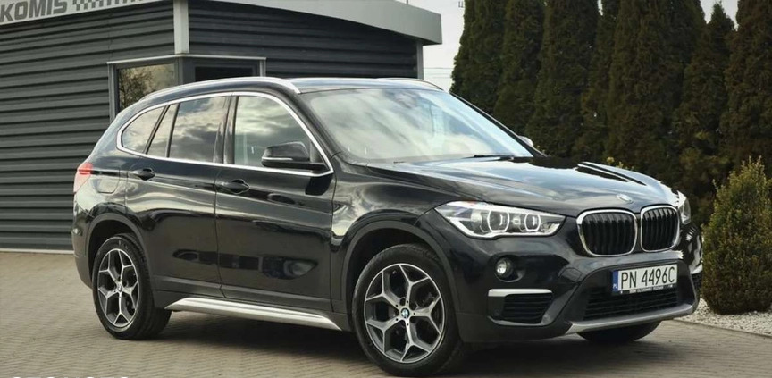 BMW X1 cena 78900 przebieg: 52000, rok produkcji 2015 z Słupca małe 436